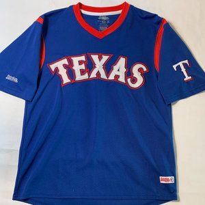 Texas Rangers Blue Jersey "Stitches"